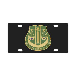 Army - 11th Military Police Battalion wo Txt X 300 Classic License Plate