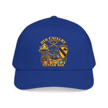 Load image into Gallery viewer, Mid Profile Baseball Cap - Army - 8th Cavalry (Air Cav) - 1st Cav Division w VN SVC - 3D - Enhanced
