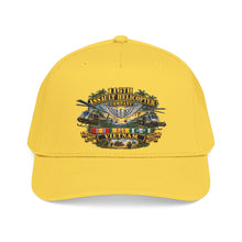 Load image into Gallery viewer, Mid Profile Baseball Cap - Army - 116th Assault Helicopter Co w  Aviator Badge w VN SVC - HORNETS - 3D - Enhanced
