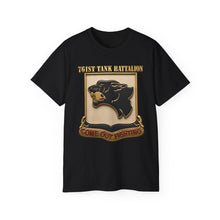 Load image into Gallery viewer, Unisex Ultra Cotton Tee - DUI - 761st Tank Battalion - DUI - 3D - enhanced
