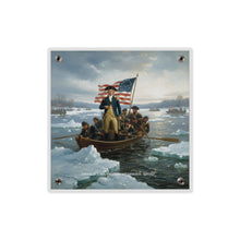 Load image into Gallery viewer, Acrylic Wall Art Panel - Washington Crossing the Delaware duing the Revolutionary War
