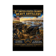 Load image into Gallery viewer, 1st Mississippi Infantry (African Descent) Tribute Matte Poster - "Battle of Milliken's Bend" June 7, 1863
