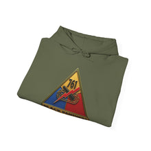 Load image into Gallery viewer, Hoodie – SSI - 761st Tank Battalion SSI w Name Tape - 3D Enhanced
