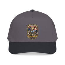 Load image into Gallery viewer, Mid Profile Baseball Cap - Women Marines - Marine Corps Womens Reserve - WWII - 3D - Enhanced
