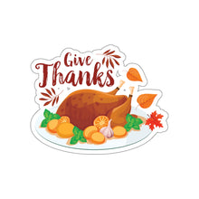 Load image into Gallery viewer, Die-Cut Stickers - Give Thanks
