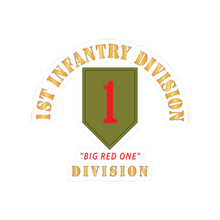 Load image into Gallery viewer, Kiss-Cut Stickers - SSI - 1st Infantry Division - Big Red One X 300
