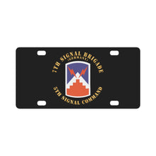 Load image into Gallery viewer, Army - 7th Signal Brigade Germany - 5th Signal Command X 300 Classic License Plate
