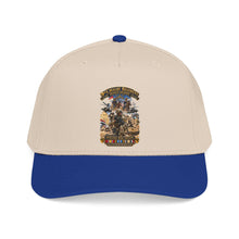 Load image into Gallery viewer, Mid Profile Baseball Cap - Army - Todays Buffalo Soldiers in Iraq - OIF - Cavalrymen at War  w IRAQ SVC - 3D - Enhanced
