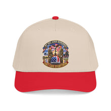 Load image into Gallery viewer, Mid Profile Baseball Cap - Emblem - We Will Always Remember - They Gave Everything - 3D - Enhanced
