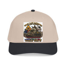 Load image into Gallery viewer, Mid Profile Baseball Cap - Army - 761st Tank Battalion - Black Panthers - w Tank w - KITT SSI WWII  EU SVC - 3D - Enhanced
