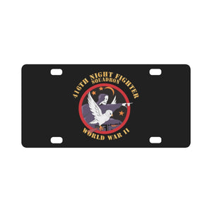AAC - 416th Night Fighter Squadron - WWII X 300 Classic License Plate