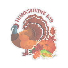 Load image into Gallery viewer, Kiss-Cut Stickers - Thanksgiving - Happy Turkey Day

