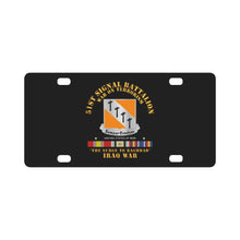 Load image into Gallery viewer, Army - 51st Signal Battalion - Iraq War - The Surge Classic License Plate
