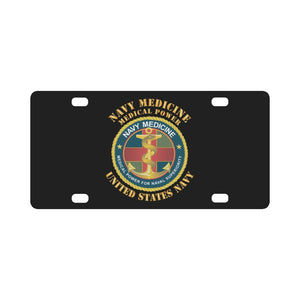 Navy Medicine - Medical Power for Naval Superiority X 300 Classic License Plate