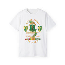 Load image into Gallery viewer, Unisex Ultra Cotton Tee - Army - Vietnam Combat Veteran w 212th Military Police Company - 18th MP Bde SSI - VN SVC X 300
