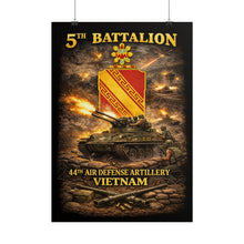 Load image into Gallery viewer, Rolled Posters - 5th Bn, 44th Air Defense Artillery - Duster - Vietnam
