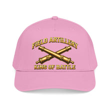 Load image into Gallery viewer, Mid Profile Baseball Cap - Field Artillery - King of Battle - 3D - Enhanced
