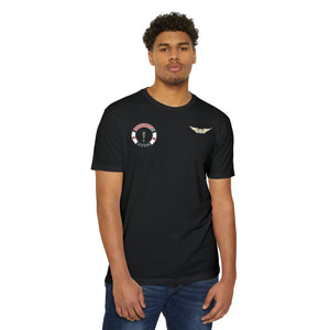 Unisex CVC Jersey T-shirt - Dustoff Association w  Aviator Badge