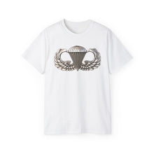 Load image into Gallery viewer, Unisex Ultra Cotton Tee - Army - Basic Airborne Badge - No Txt - 3D X 300
