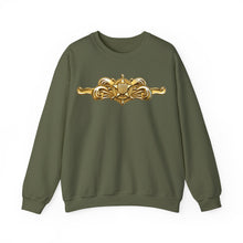 Load image into Gallery viewer, Crewneck Sweatshirt - USCG - Cutterman - Officer wo txt - 3D - Enhanced
