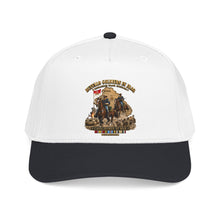 Load image into Gallery viewer, Mid Profile Baseball Cap - Army - Buffalo Soldiers in Iraq - OIF - Cavalrymen at War  w IRAQ SVC - 3D - Enhanced
