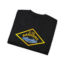 Load image into Gallery viewer, Unisex Ultra Cotton Tee - 2nd Bn, 16th Infantry - Rangers w CIB w Txt X 300

