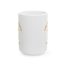 Load image into Gallery viewer, White Ceramic Mug, (11oz, 15oz) - 4th Battalion 73rd Armor Regiment - Veteran W DUI wo At War - Br X 300
