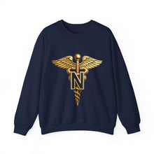 Load image into Gallery viewer, Crewneck Sweatshirt - Army Nurse Corps Branch Insignia - 3D - Enhanced
