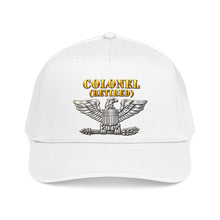Load image into Gallery viewer, Mid Profile Baseball Cap - Colonel - Retired - 3D - Enhanced
