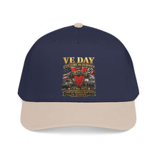 Load image into Gallery viewer, Mid Profile Baseball Cap - Army - VE Day - Victory in Europe Day - End of WWII - 3D - Enhanced
