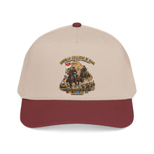 Load image into Gallery viewer, Mid Profile Baseball Cap - Army - Buffalo Soldiers in Iraq - OIF - Cavalrymen at War  w IRAQ SVC - 3D - Enhanced
