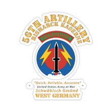 Load image into Gallery viewer, Kiss-Cut Stickers - Army - 56th Artillery Command - Pershing - Bismarck Kaserne
