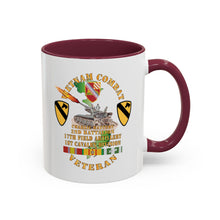Load image into Gallery viewer, Colorful Mug (11oz/15oz) - Army - Charlie Battery.2nd Battalion,17th Field Artillery - w  1st Cavalry Div - M110 8in SP - Vietnam Vet w VN SVC X 300
