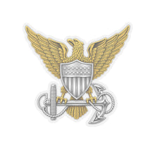 Load image into Gallery viewer, Kiss-Cut Stickers - USCG Emblem
