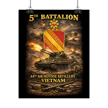 Load image into Gallery viewer, Rolled Posters - 5th Bn, 44th Air Defense Artillery - Duster - Vietnam
