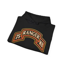 Load image into Gallery viewer, Hoodie – Army - 75th Ranger Regiment - MIB - Ranger Scroll - 3D - Enhanced
