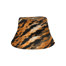 Load image into Gallery viewer, Men's All Over Print Bucket Hat - tiger-fur camouflage
