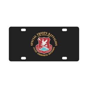 Special Troops Battalion, 4th Brigade - 101st Airborne Division X 300 Classic License Plate
