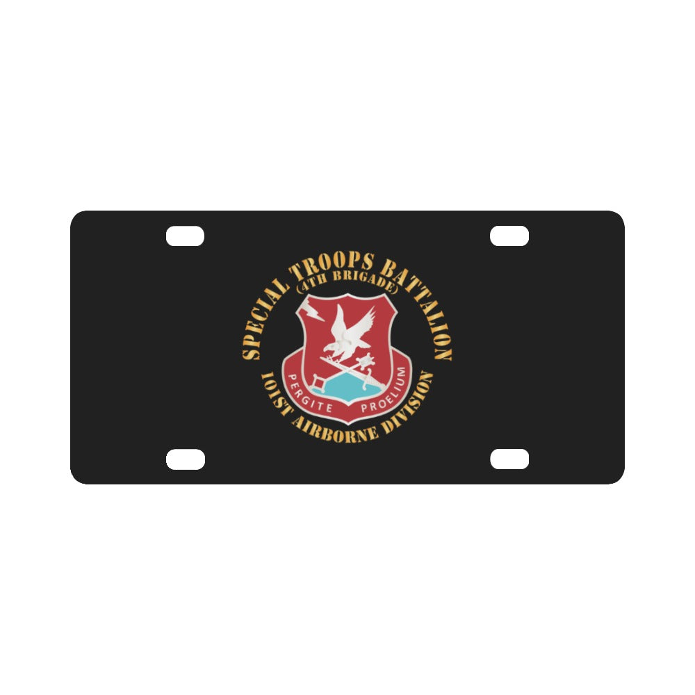 Special Troops Battalion, 4th Brigade - 101st Airborne Division X 300 Classic License Plate