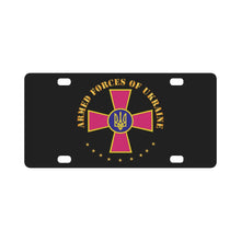 Load image into Gallery viewer, Ukraine - Armed Forces of Ukraine X 300 Classic License Plate
