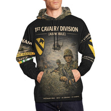 Load image into Gallery viewer, 1st Cavalry Division - Airmobile - Vietnam - 1965 - 1972 Men's All Over Print Hoodie (USA Size)

