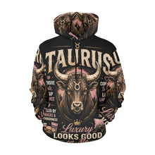 Load image into Gallery viewer, Taurus - Luxury looks good on me Men's All Over Print Hoodie (USA Size)
