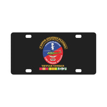 Load image into Gallery viewer, Army - Casper Aviation Platoon - Vietnam Veteran - w Txt Classic License Plate
