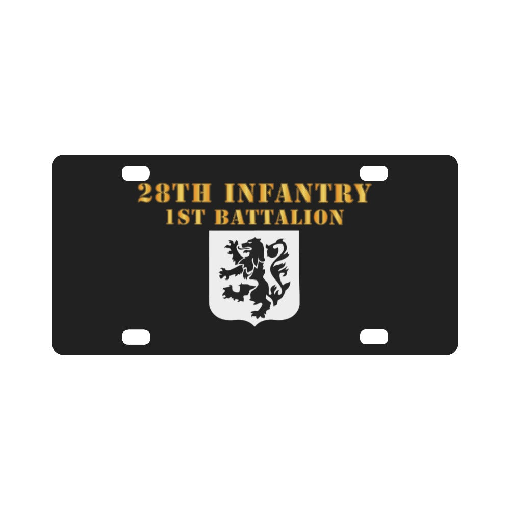 Army - 1st Bn, 505th Infantry Regiment Branch wo Txt X 300 Classic License Plate