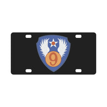 Load image into Gallery viewer, AAC - SSI - 9th Air Force wo Txt X 300 Classic License Plate
