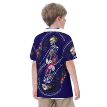 Load image into Gallery viewer, DTG 190gsm Cotton Children's Cotton Casual Button Down Shirts(All-Over Printing)
