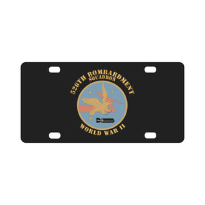 AAC - 526th Bombardment Squadron - WWII X 300 Classic License Plate
