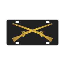 Load image into Gallery viewer, Army - Infantry Branch wo Txt Classic License Plate
