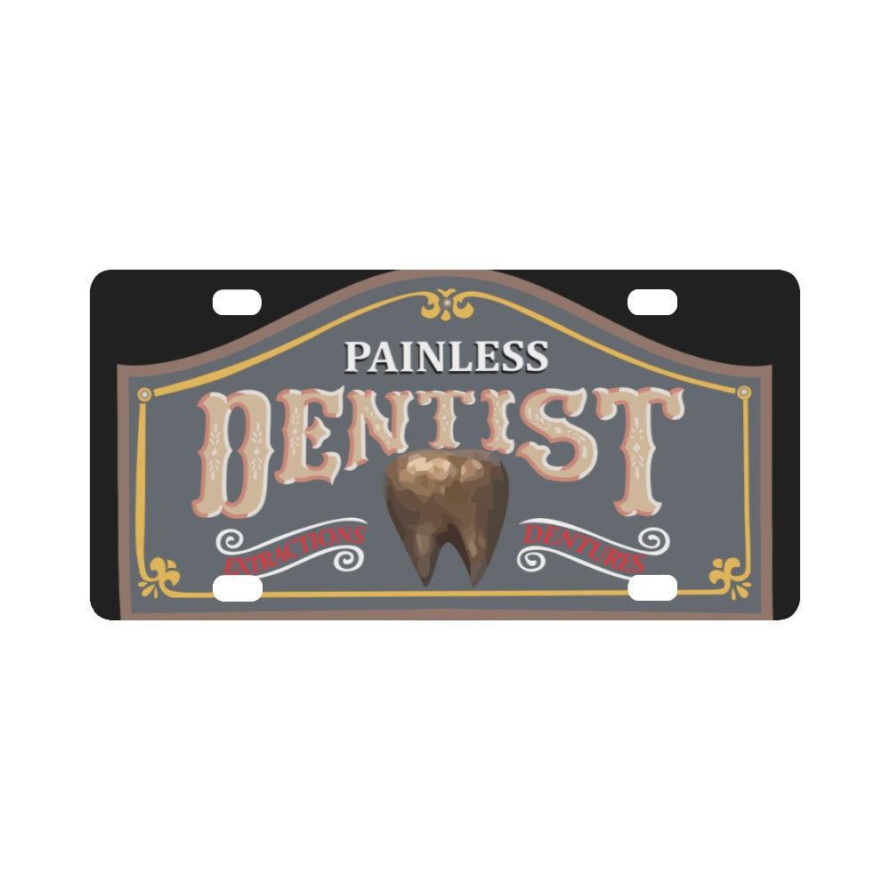 Painless Dentist X 300 Classic License Plate