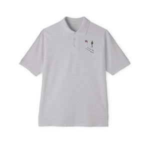 Men's Piqué Polo - Moon Landing Walk